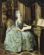 Portrait of Marie Antoinette Lie Louis Perin-Salbreux
